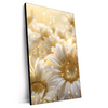 Xxl Wandbild Funkelnde Blumen In Gold Hochformat Produktvorschau Seitlich