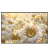 Xxl Wandbild Funkelnde Blumen In Gold Querformat Produktvorschau Frontal