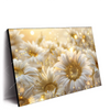 Xxl Wandbild Funkelnde Blumen In Gold Querformat Produktvorschau Seitlich