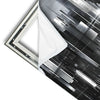 Xxl Wandbild Futuristische Skyline Quadrat Materialvorschau
