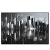 Xxl Wandbild Futuristische Skyline Querformat Produktvorschau Frontal