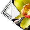 Xxl Wandbild Gelbe Orchidee Hochformat Materialvorschau