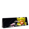 Xxl Wandbild Gelbe Orchidee Panorama Produktvorschau Seitlich