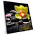 Xxl Wandbild Gelbe Orchidee Quadrat Produktvorschau Seitlich