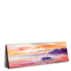 Xxl Wandbild Gemaelde Mit Boot Im Sonnenuntergang Panorama Produktvorschau Seitlich