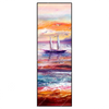 Xxl Wandbild Gemaelde Mit Boot Im Sonnenuntergang Schmal Produktvorschau Frontal