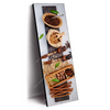 Xxl Wandbild Geroestete Kaffeebohnen No 1 Schmal Produktvorschau Seitlich