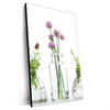 Xxl Wandbild Glasvasen Mit Kraeutern Hochformat Produktvorschau Seitlich