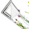 Xxl Wandbild Glasvasen Mit Kraeutern Querformat Materialvorschau