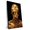 Xxl Wandbild Golden Skin Hochformat Produktvorschau Seitlich