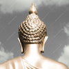 Xxl Wandbild Goldene Buddha Statue Hochformat Zoom