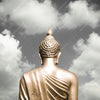Xxl Wandbild Goldene Buddha Statue Quadrat Motivvorschau