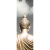 Xxl Wandbild Goldene Buddha Statue Schmal Motivvorschau