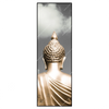 Xxl Wandbild Goldene Buddha Statue Schmal Produktvorschau Frontal