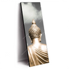 Xxl Wandbild Goldene Buddha Statue Schmal Produktvorschau Seitlich