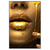 Xxl Wandbild Goldene Lippen Hochformat Produktvorschau Frontal