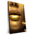 Xxl Wandbild Goldene Lippen Hochformat Produktvorschau Seitlich