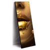 Xxl Wandbild Goldene Lippen Schmal Produktvorschau Seitlich