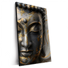 Xxl Wandbild Goldener Buddha Fluid Art Hochformat Produktvorschau Seitlich