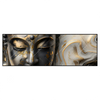 Xxl Wandbild Goldener Buddha Fluid Art Panorama Produktvorschau Frontal