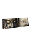 Xxl Wandbild Goldener Buddha Fluid Art Panorama Produktvorschau Seitlich