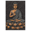 Xxl Wandbild Goldener Buddha Hochformat Produktvorschau Frontal