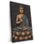 Xxl Wandbild Goldener Buddha Hochformat Produktvorschau Seitlich