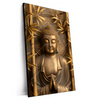 Xxl Wandbild Goldener Buddha Im Bambuswald Hochformat Produktvorschau Seitlich