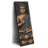 Xxl Wandbild Goldener Buddha Schmal Produktvorschau Seitlich