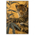 Xxl Wandbild Goldener Leopard Imposanter Jaeger Hochformat Produktvorschau Frontal