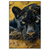 Xxl Wandbild Goldener Panther Hochformat Produktvorschau Frontal