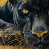 Xxl Wandbild Goldener Panther Schmal Zoom