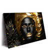 Xxl Wandbild Goldenes Ananasmaedchen No 1 Querformat Produktvorschau Seitlich