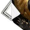 Xxl Wandbild Goldenes Ananasmaedchen No 1 Schmal Materialvorschau