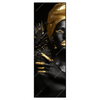 Xxl Wandbild Goldenes Ananasmaedchen No 1 Schmal Produktvorschau Frontal