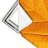 Xxl Wandbild Goldenes Blatt Hochformat Materialvorschau