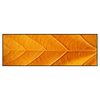 Xxl Wandbild Goldenes Blatt Panorama Produktvorschau Frontal