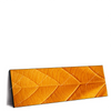 Xxl Wandbild Goldenes Blatt Panorama Produktvorschau Seitlich