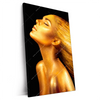 Xxl Wandbild Goldenes Haar Hochformat Produktvorschau Seitlich