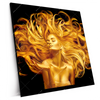 Xxl Wandbild Goldenes Haar No 2 Quadrat Produktvorschau Seitlich