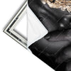 Xxl Wandbild Goldenes Make Up Quadrat Materialvorschau