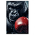Xxl Wandbild Gorilla Mit Roten Boxhandschuhen Hochformat Produktvorschau Frontal