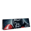 Xxl Wandbild Gorilla Mit Roten Boxhandschuhen Panorama Produktvorschau Seitlich