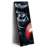 Xxl Wandbild Gorilla Mit Roten Boxhandschuhen Schmal Produktvorschau Seitlich