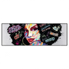 Xxl Wandbild Graffiti Afro No 1 Panorama Produktvorschau Frontal