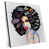 Xxl Wandbild Graffiti Afro No 1 Quadrat Produktvorschau Seitlich
