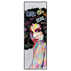 Xxl Wandbild Graffiti Afro No 1 Schmal Produktvorschau Frontal