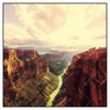 Xxl Wandbild Grand Canyon Landschaft Quadrat Produktvorschau Frontal