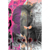 Xxl Wandbild Grunge Elefant Hochformat Motivvorschau