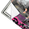 Xxl Wandbild Grunge Elefant Quadrat Materialvorschau